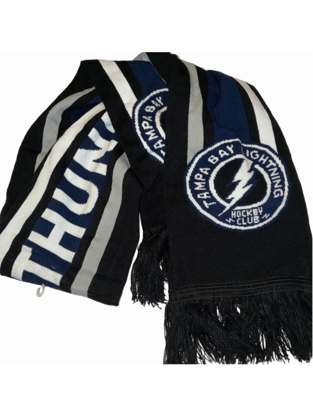 Tampa Bay Lightning NHL Scarf One Size Black Blue